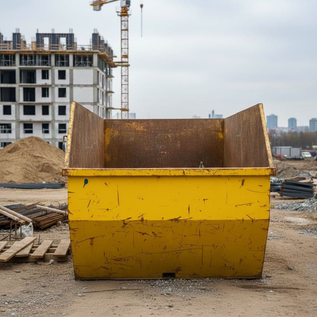 utylizacja na budowie starego sprzętu