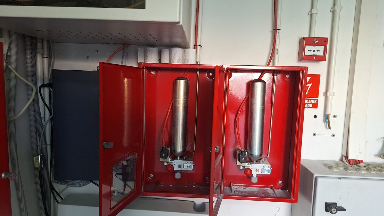 Pneumatyczny system oddymiania CO